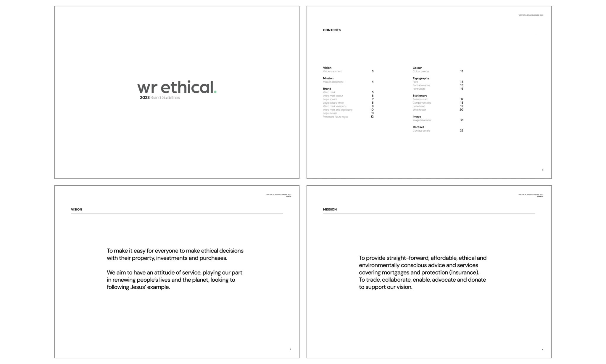 Brand Book / WR Ethical