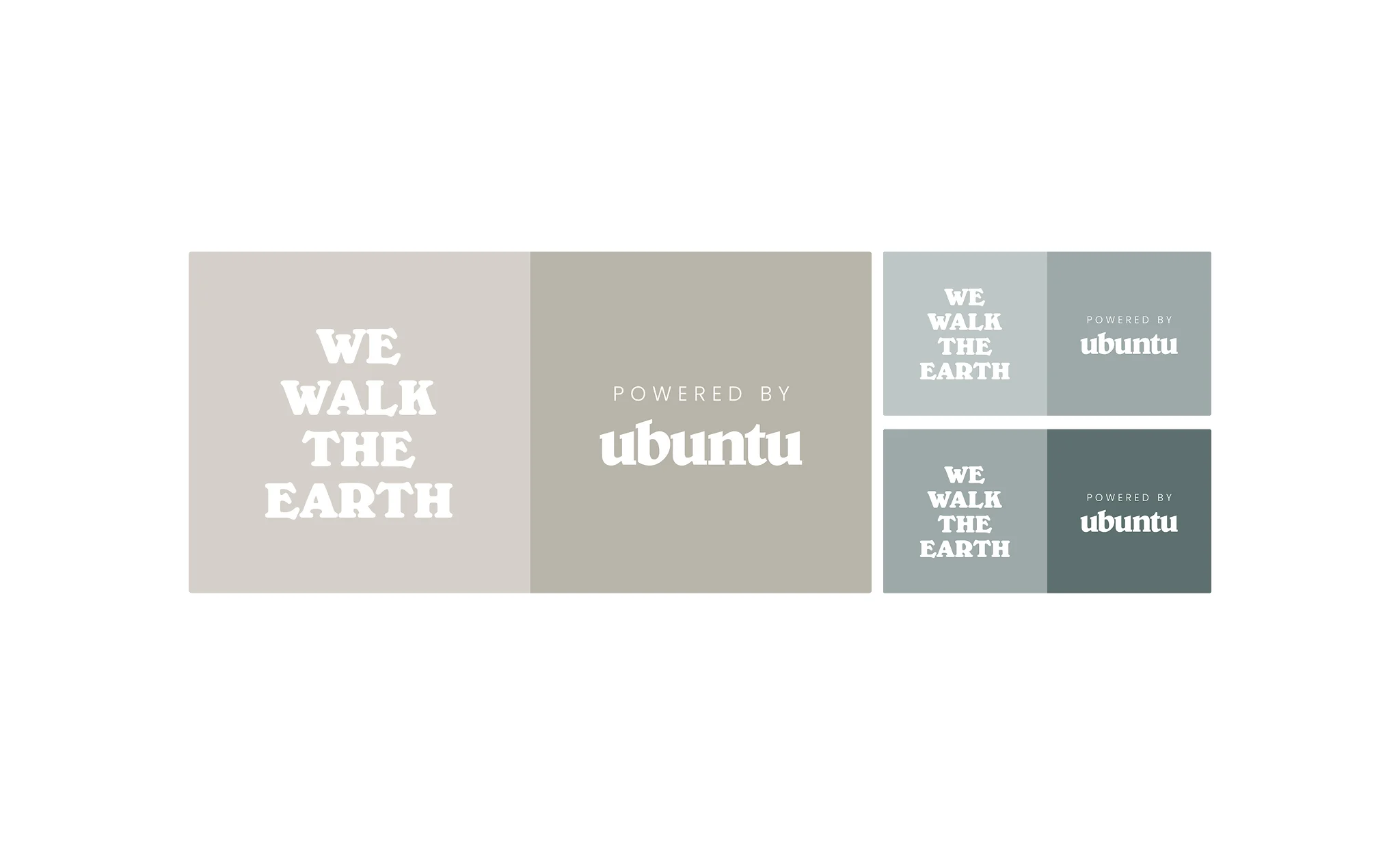 Logo Design for Ubuntu / We Walk The Earth