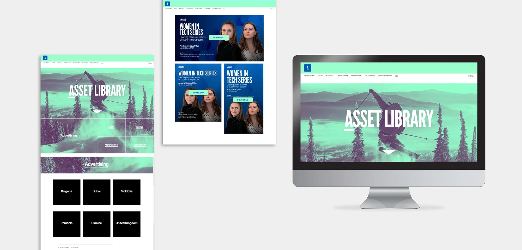 Web Design / Amdaris